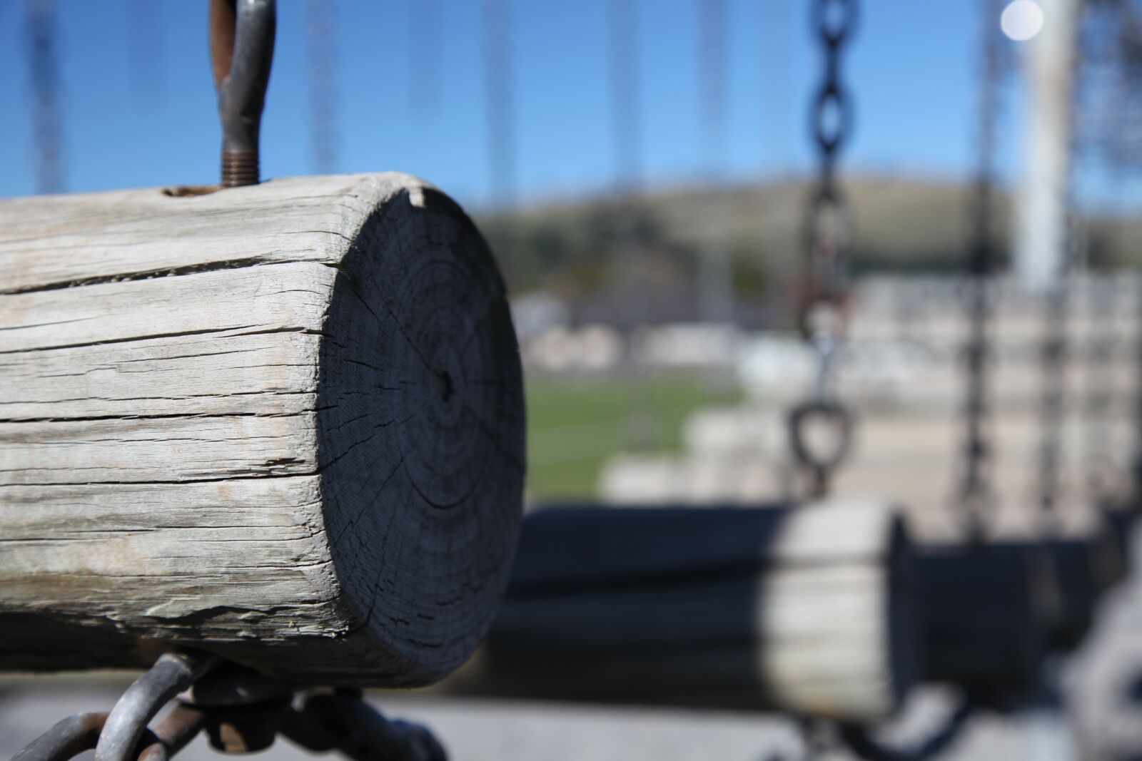 Canon EOS 5D Mark II sample photo. Wood, play, bridge photography