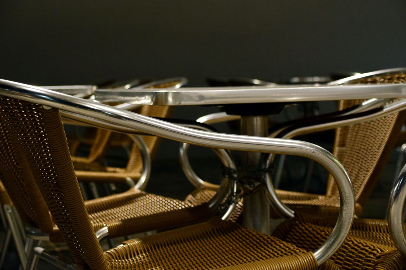 Nikon D3300 sample photo. Chairs, dining tables, close photography
