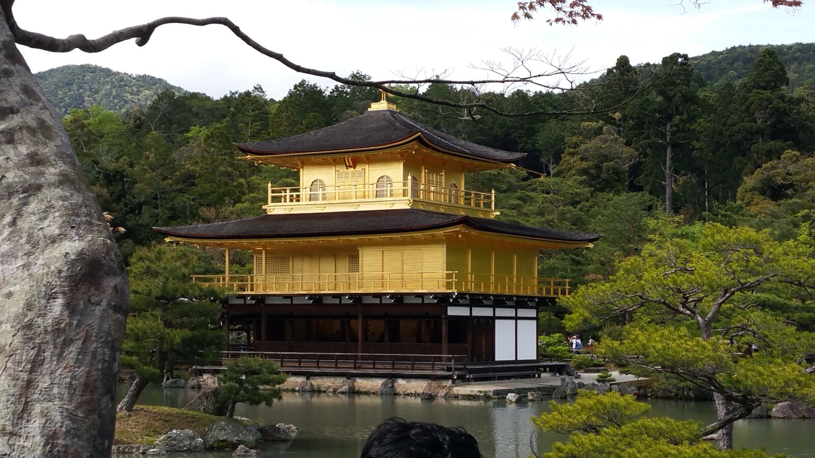 Samsung Galaxy S5 LTE-A sample photo. Japan, pavilion, gold photography