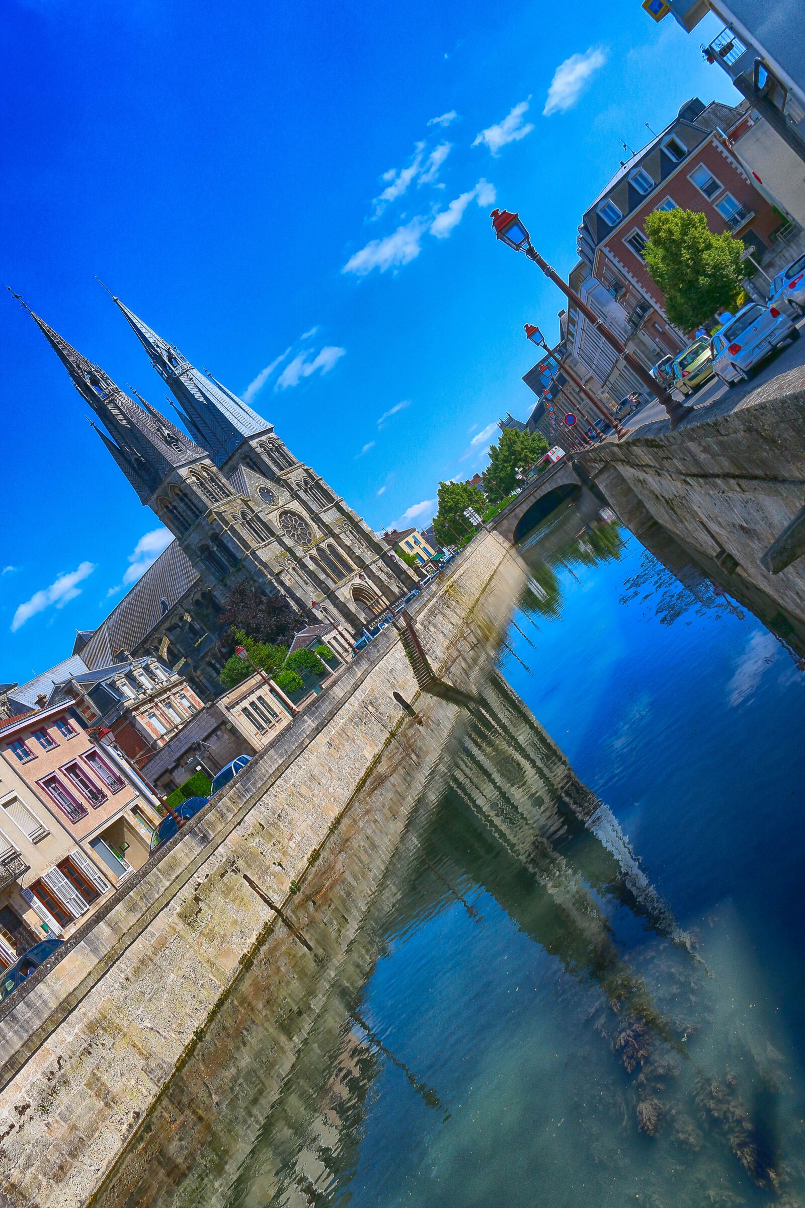 Canon EOS 70D sample photo. Church, reflection, water photography