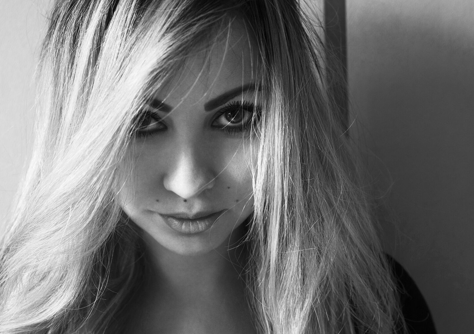 Nikon D810 sample photo. Woman, girl, hair photography