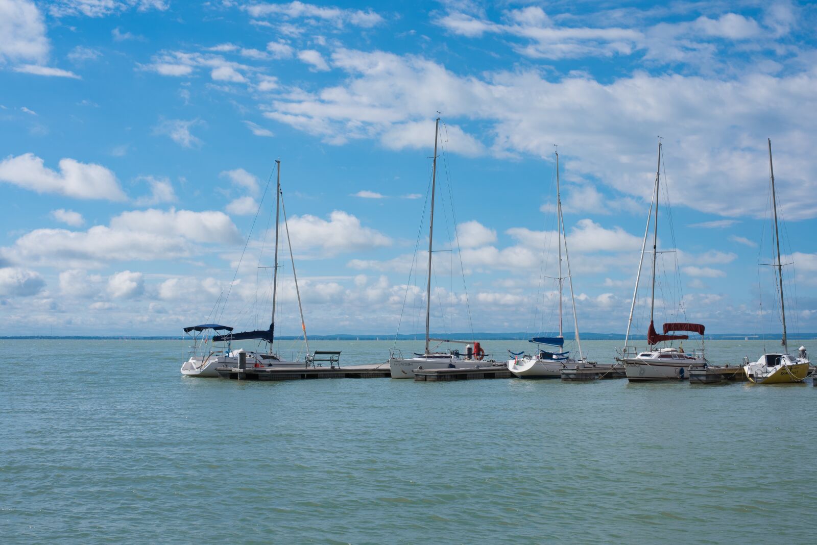 Nikon D750 sample photo. Lake, lake balaton, ship photography