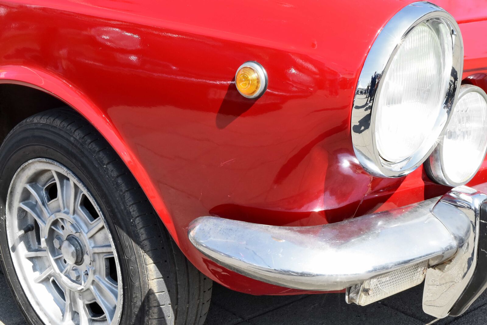 Nikon D5500 sample photo. Headlight, metallic, nostalgia, automobile photography