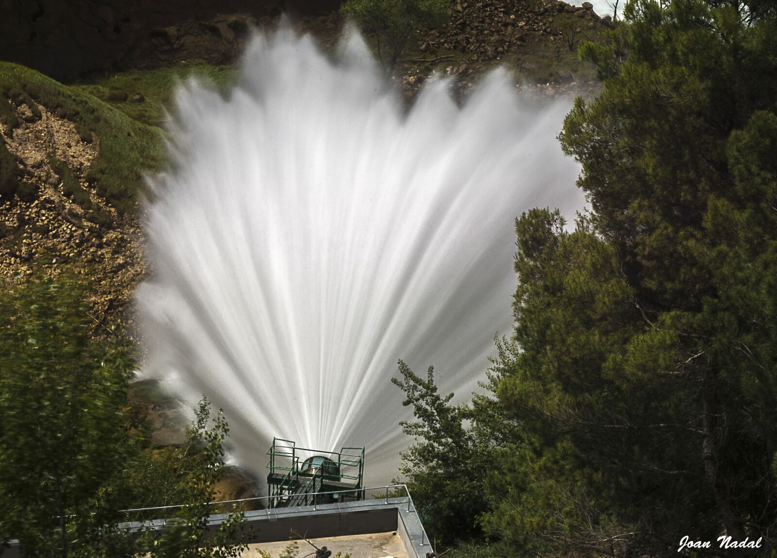 Nikon D7100 sample photo. Water, force, waterfall photography