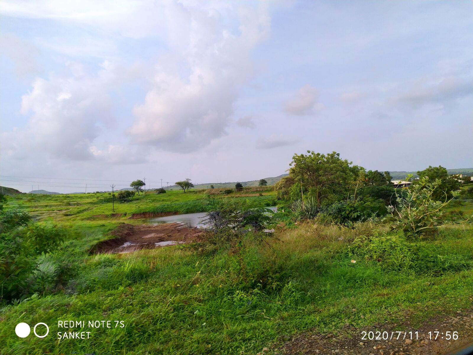 Xiaomi Redmi Note 7S sample photo. Nature, sky, farm photography