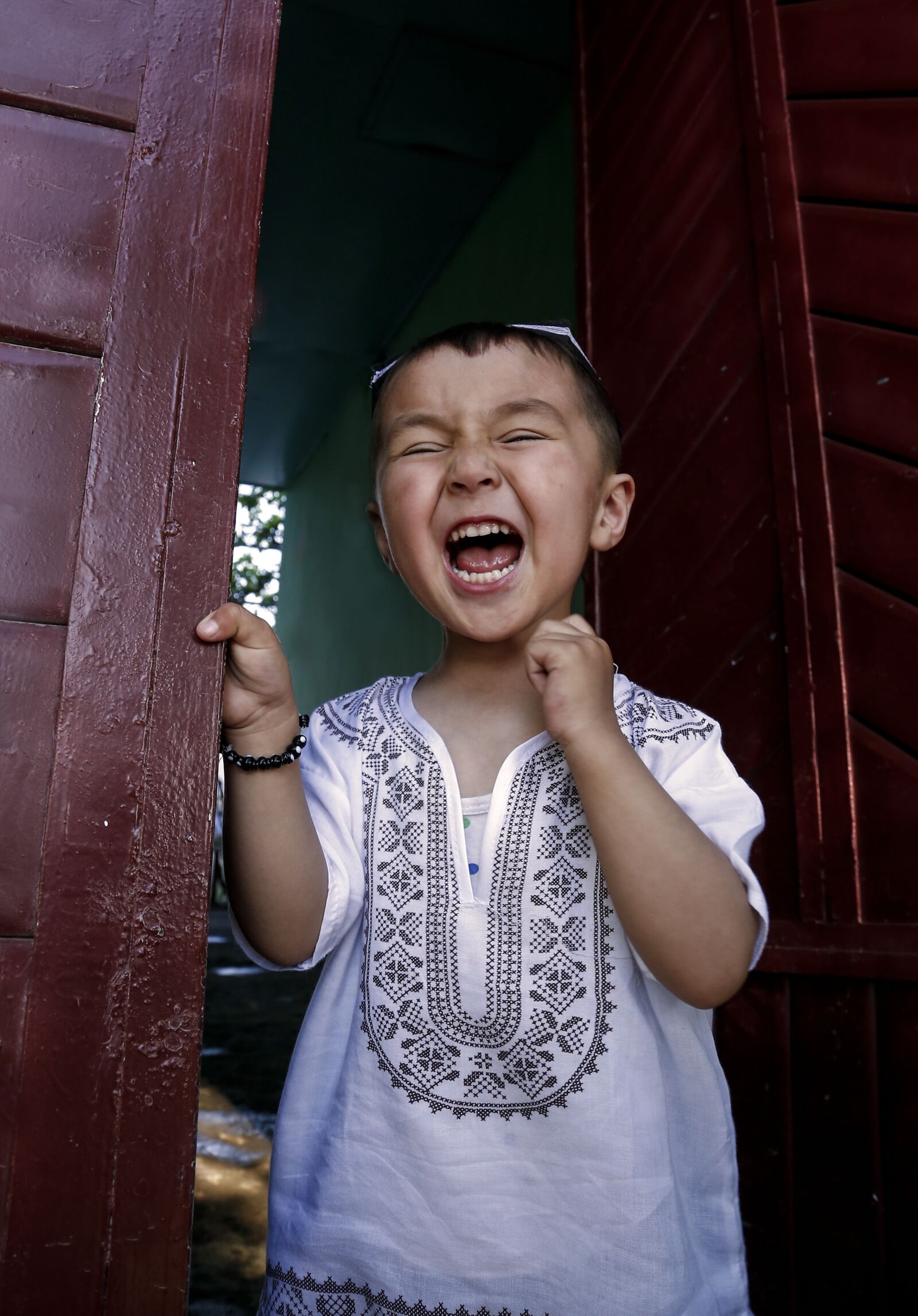 Canon EOS 6D + Canon EF 24-105mm F4L IS USM sample photo. Baby, happy, spring photography