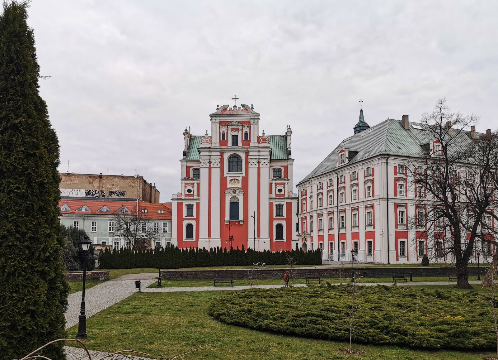 HUAWEI P30 Pro sample photo. Poznan, church, fara poznan photography