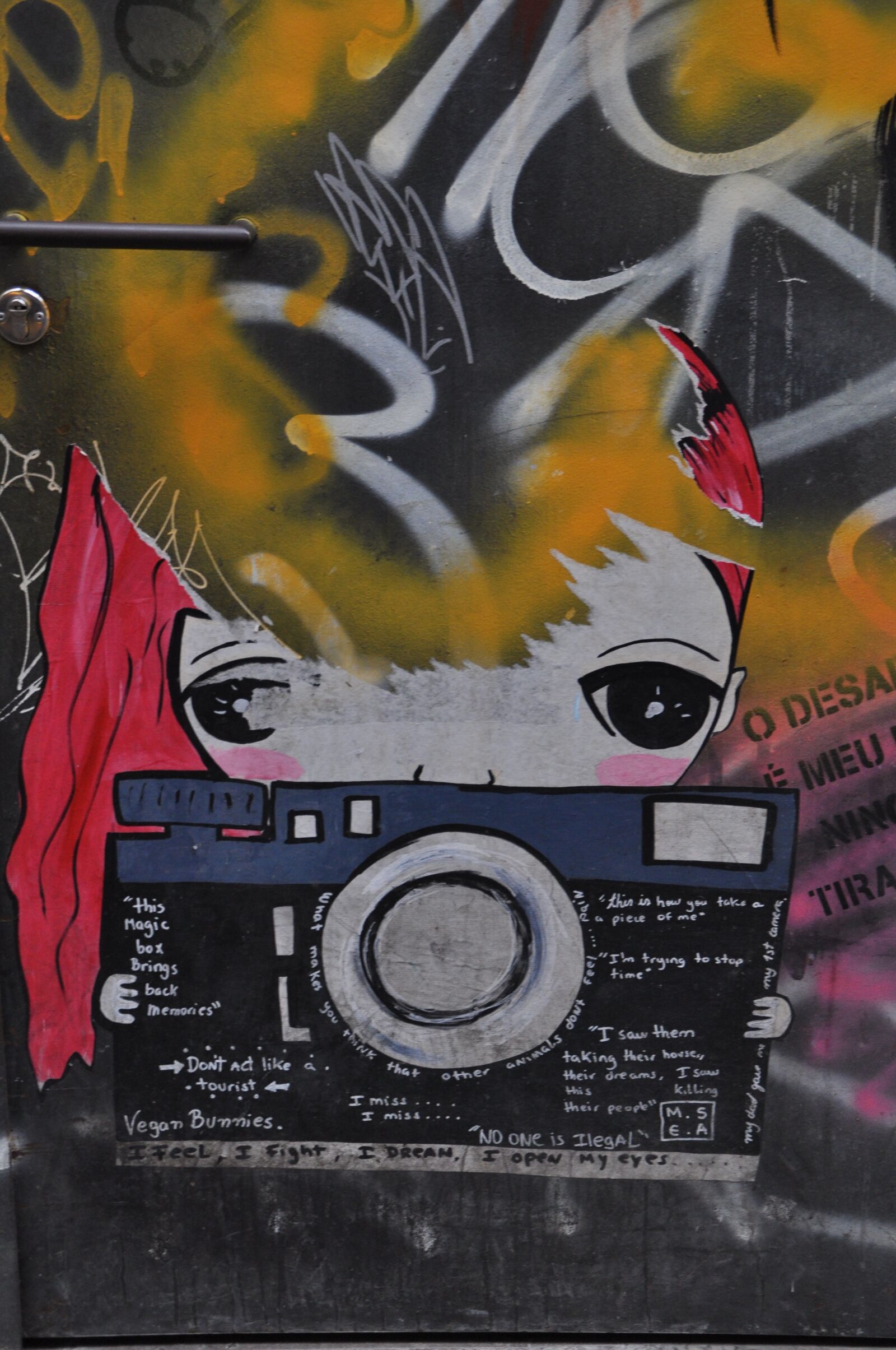Nikon D5000 sample photo. Street art, art, graffiti photography