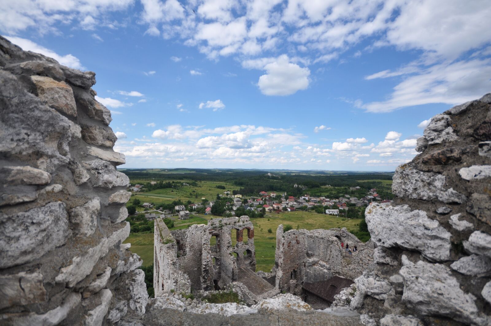 Nikon D90 sample photo. Sky, the ruins of photography