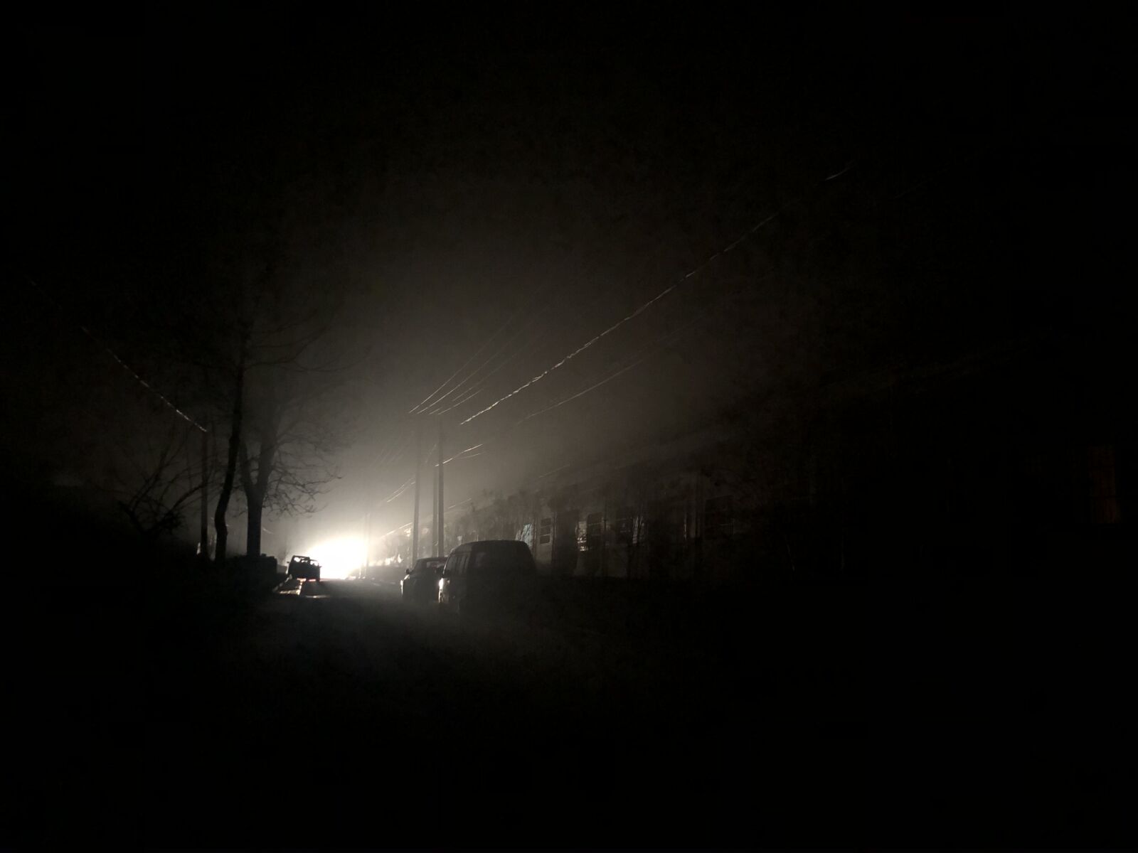 Apple iPhone X sample photo. The dark night, mystery photography