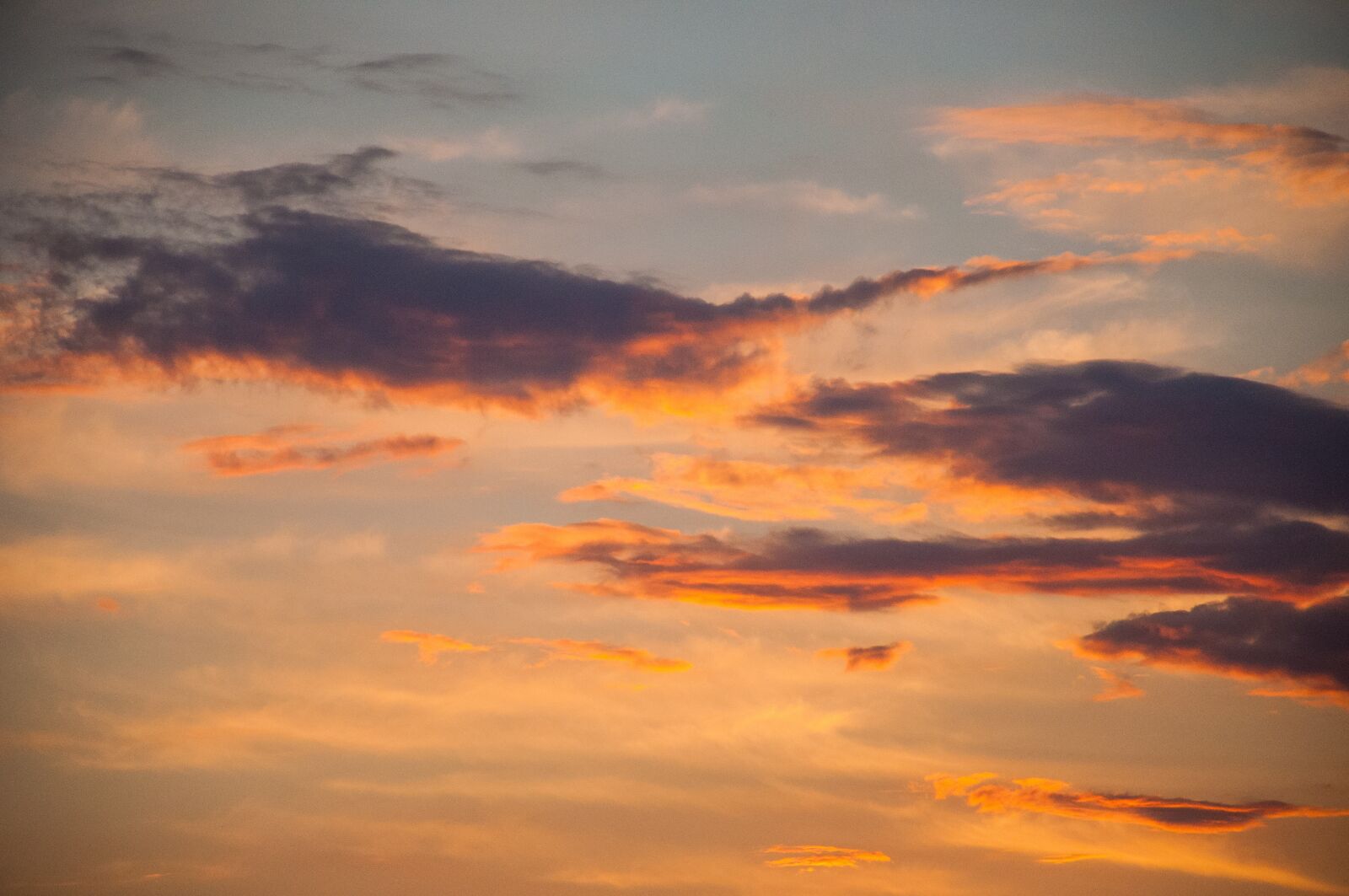 Nikon D90 sample photo. Clouds, afterglow, sunset photography