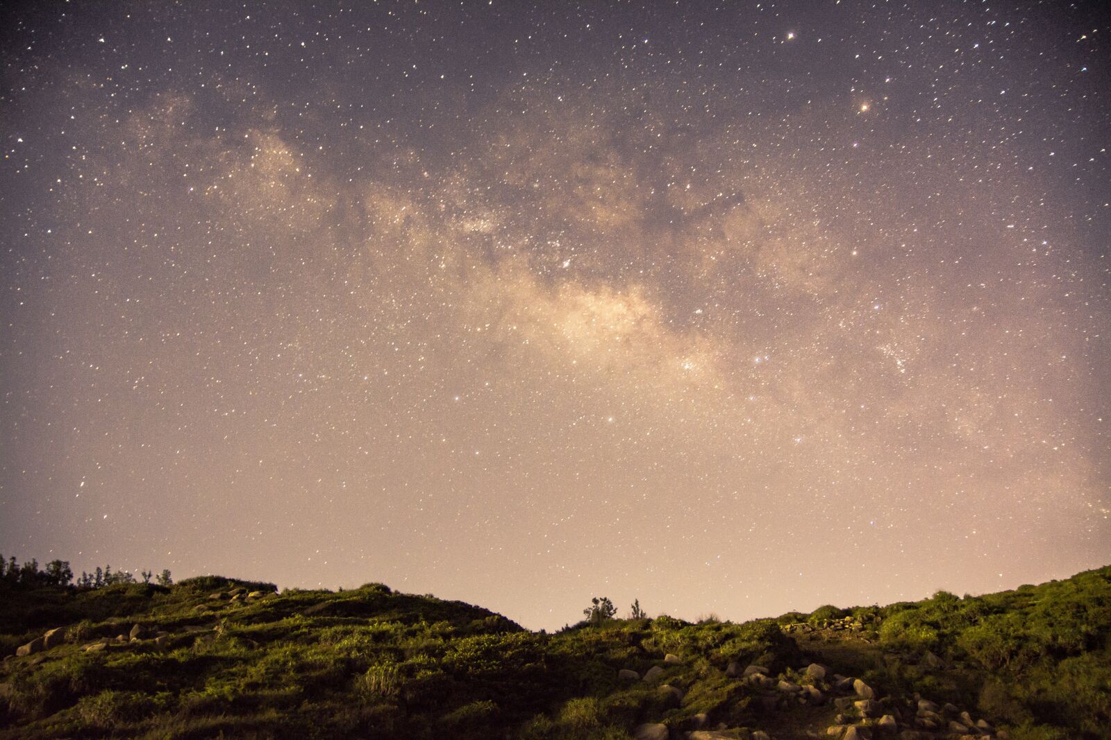 Nikon D7100 sample photo. Star, night, mountain photography