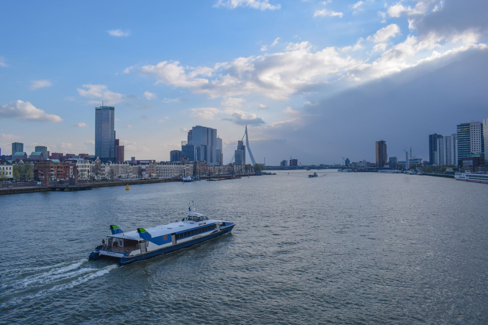 Nikon D5300 sample photo. New mesh, river, rotterdam photography