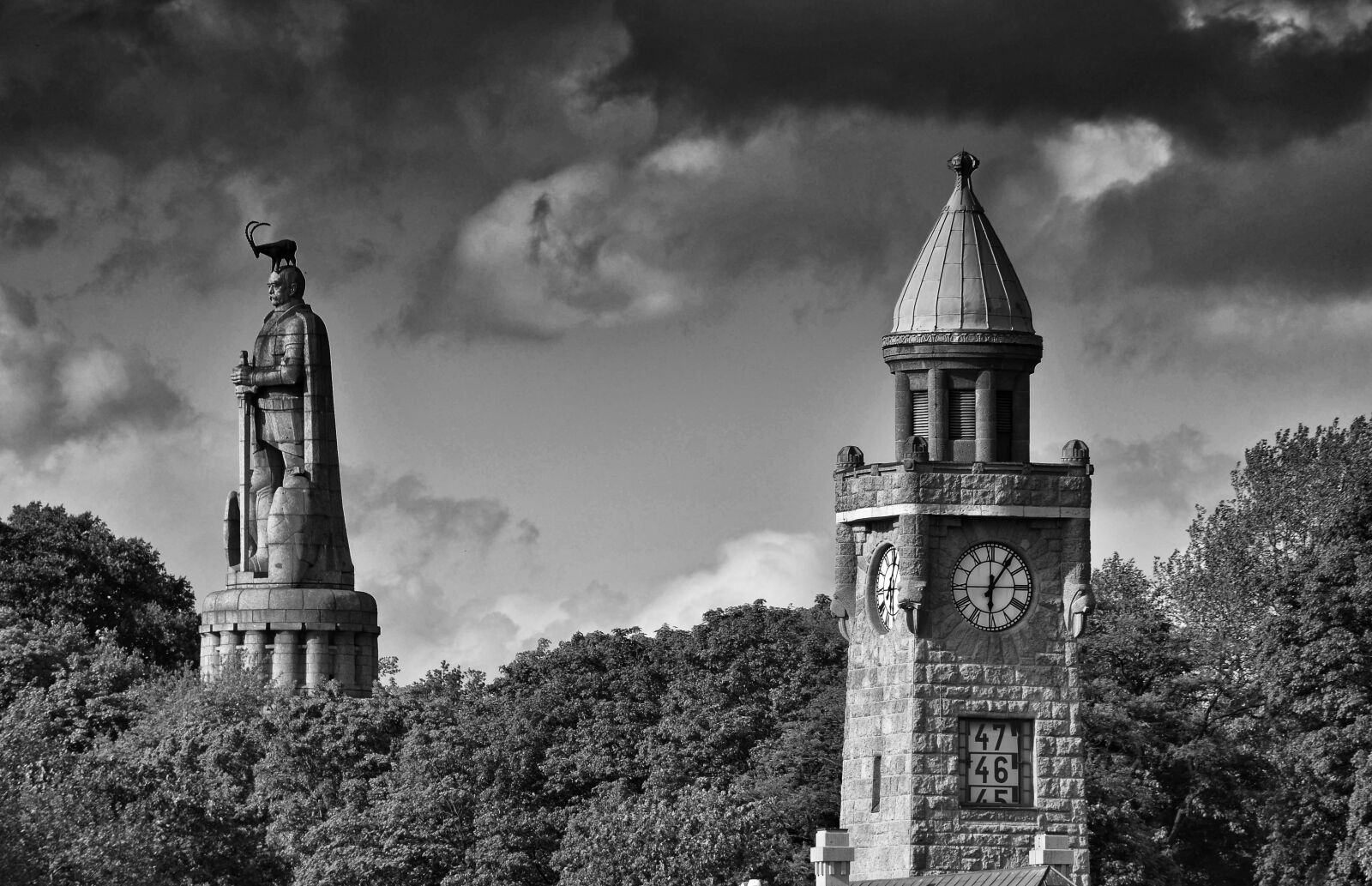 Nikon D7000 sample photo. Hamburg, tower, hindenburg photography