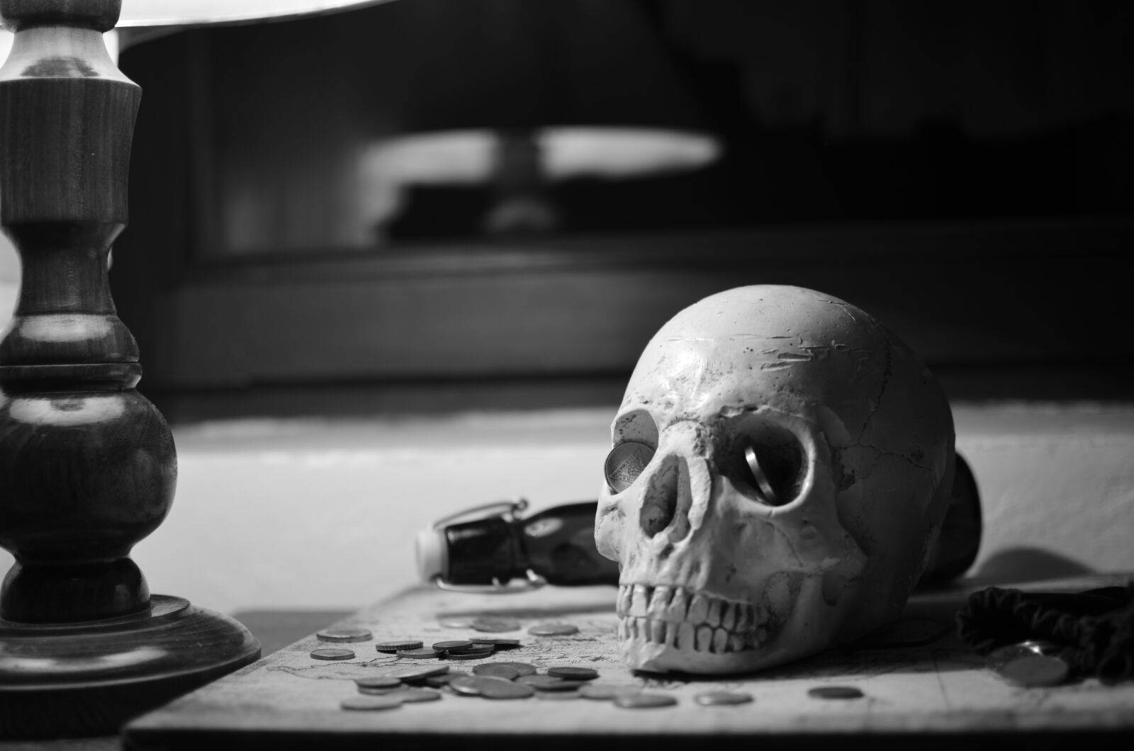 Nikon D5100 + Nikon AF-S DX Nikkor 35mm F1.8G sample photo. Pirate, skull photography