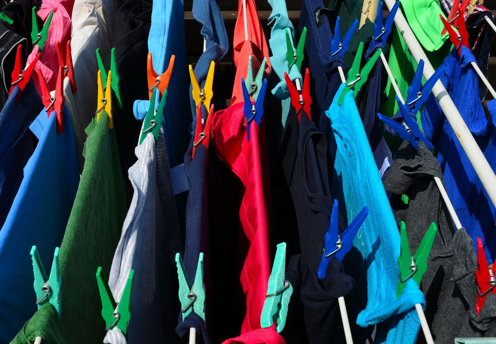 Nikon D5100 sample photo. Laundry, clip, clothes peg photography
