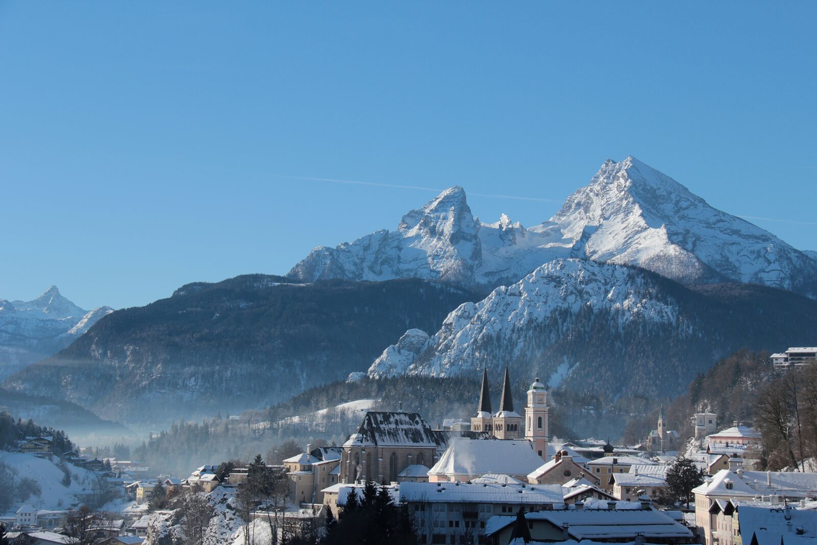 Canon EF-S 18-200mm F3.5-5.6 IS sample photo. Berchtesgaden, winter dream, bavaria photography
