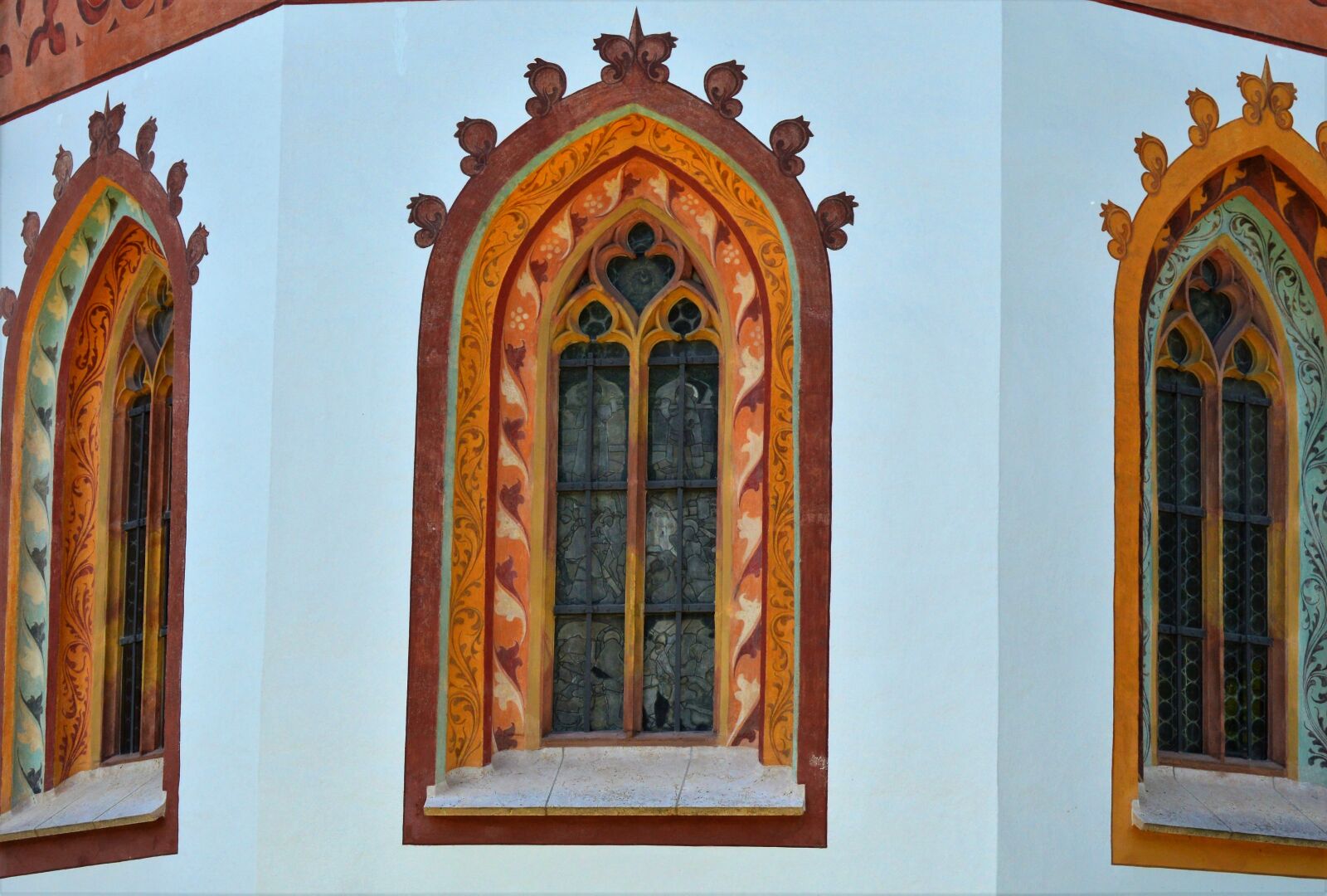 Nikon D3200 sample photo. Church window, church, architecture photography