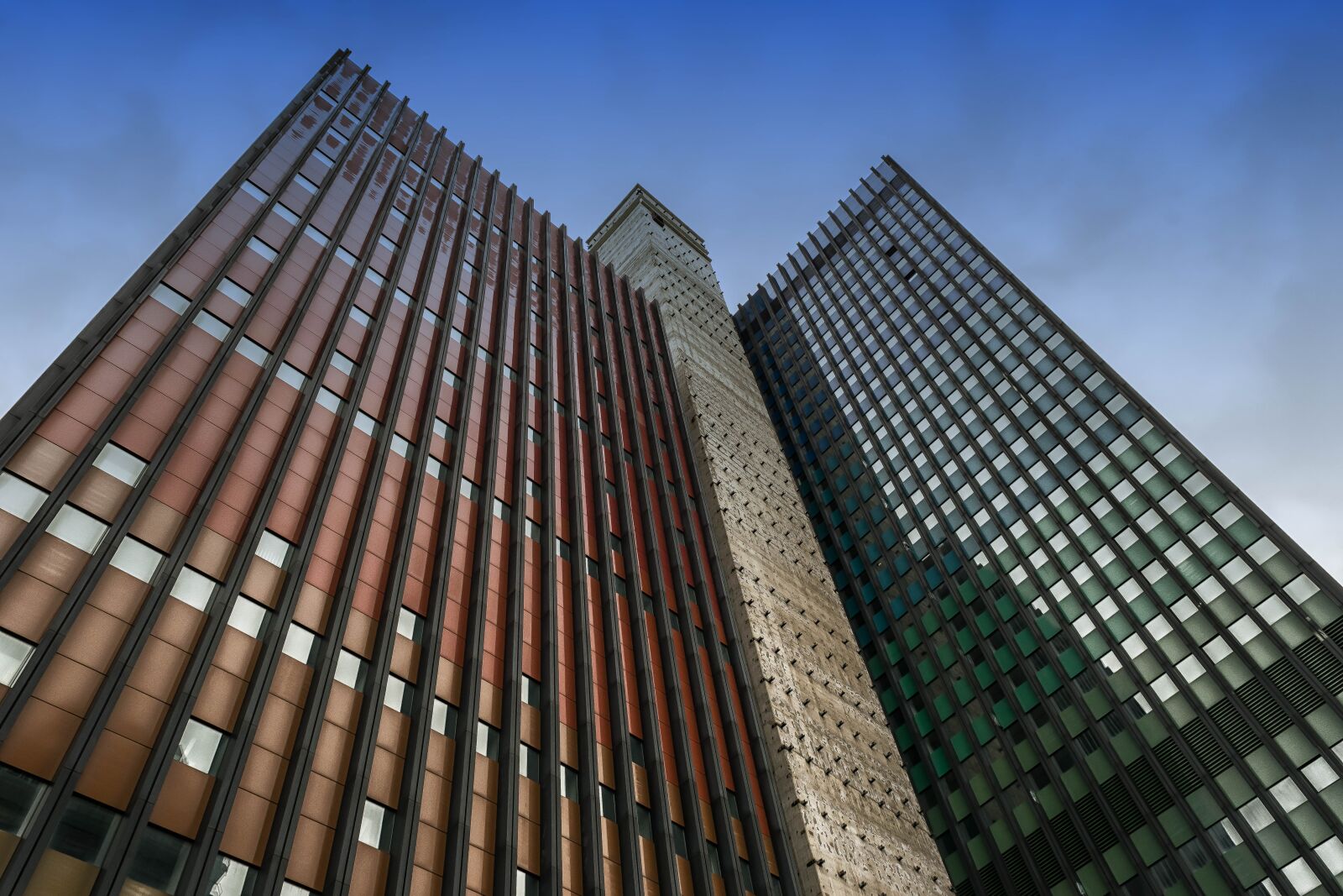 Nikon D3300 sample photo. Skyscraper, cologne, german wave photography