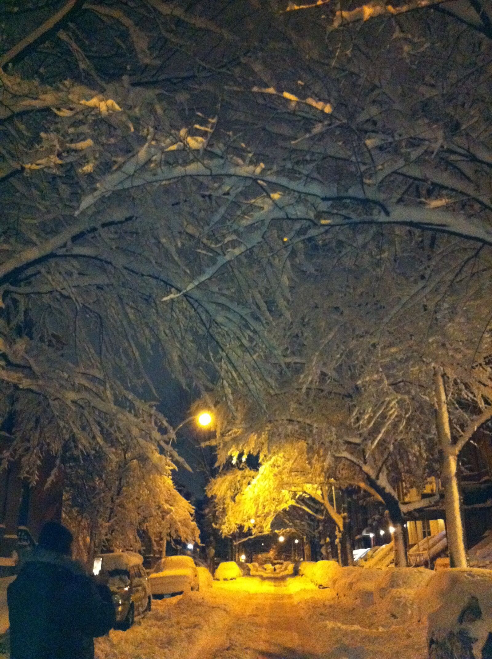 Apple iPhone 4 sample photo. Snow photography