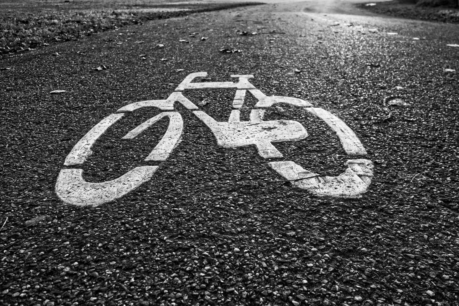 Sony Cyber-shot DSC-RX100 sample photo. Bicycle, road, icon photography