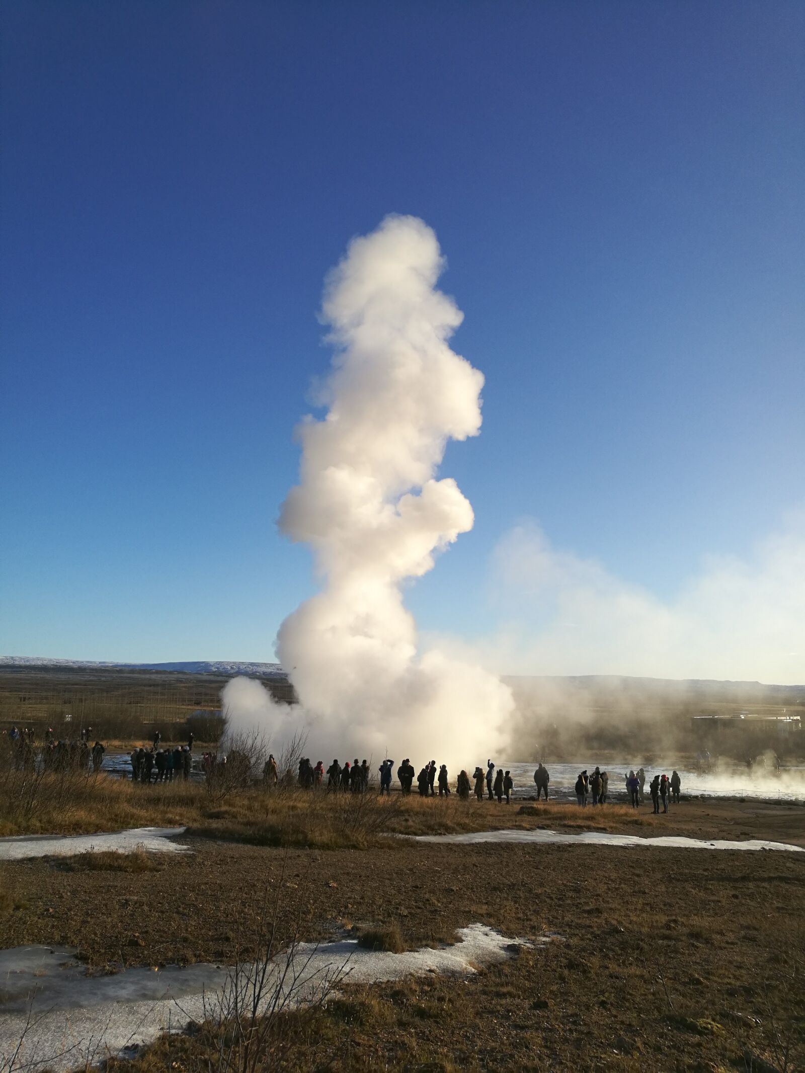 HUAWEI Honor 8 sample photo. Iceland, geyser photography