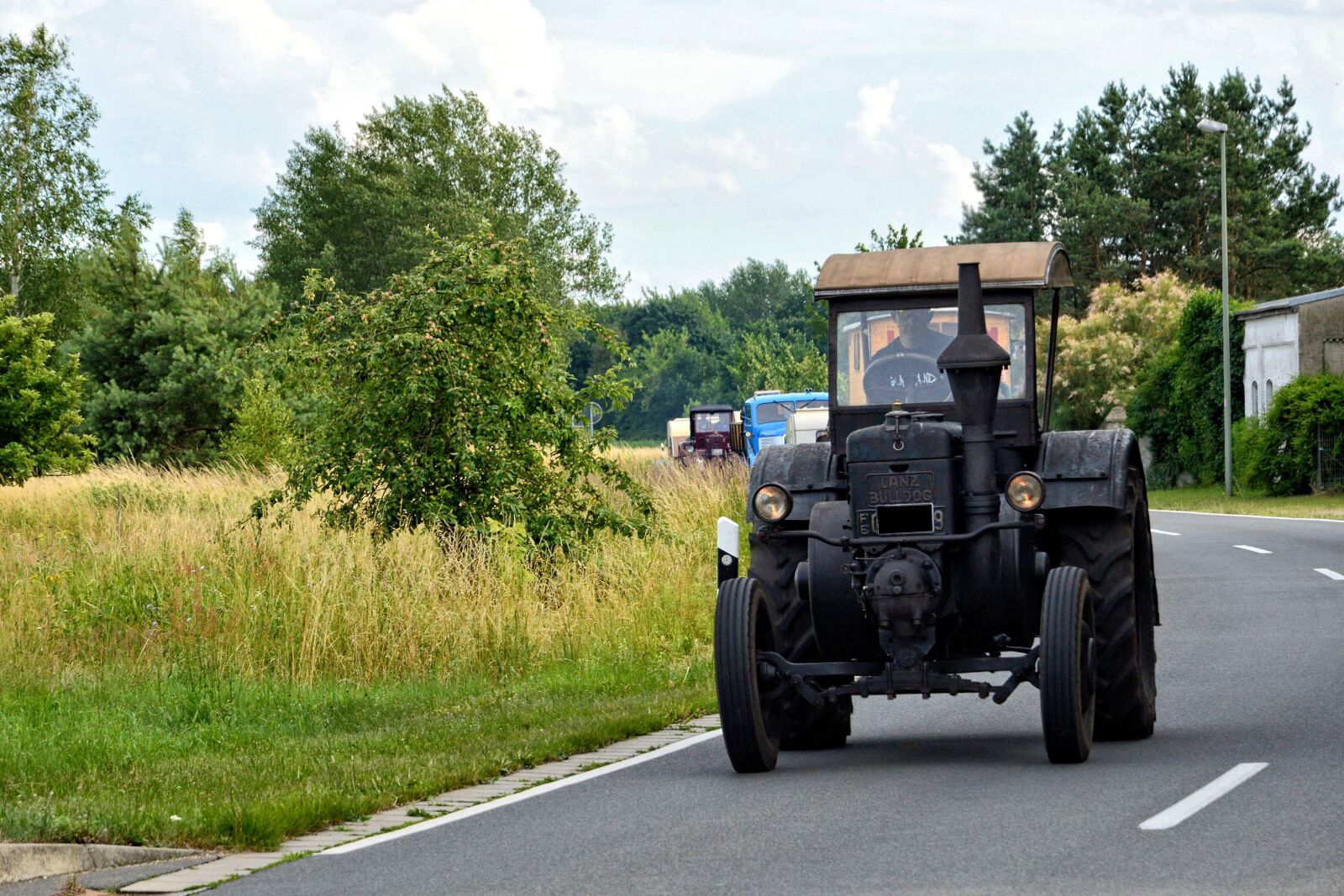 Nikon D3200 sample photo. Lanz bulldog, tractor, tractors photography