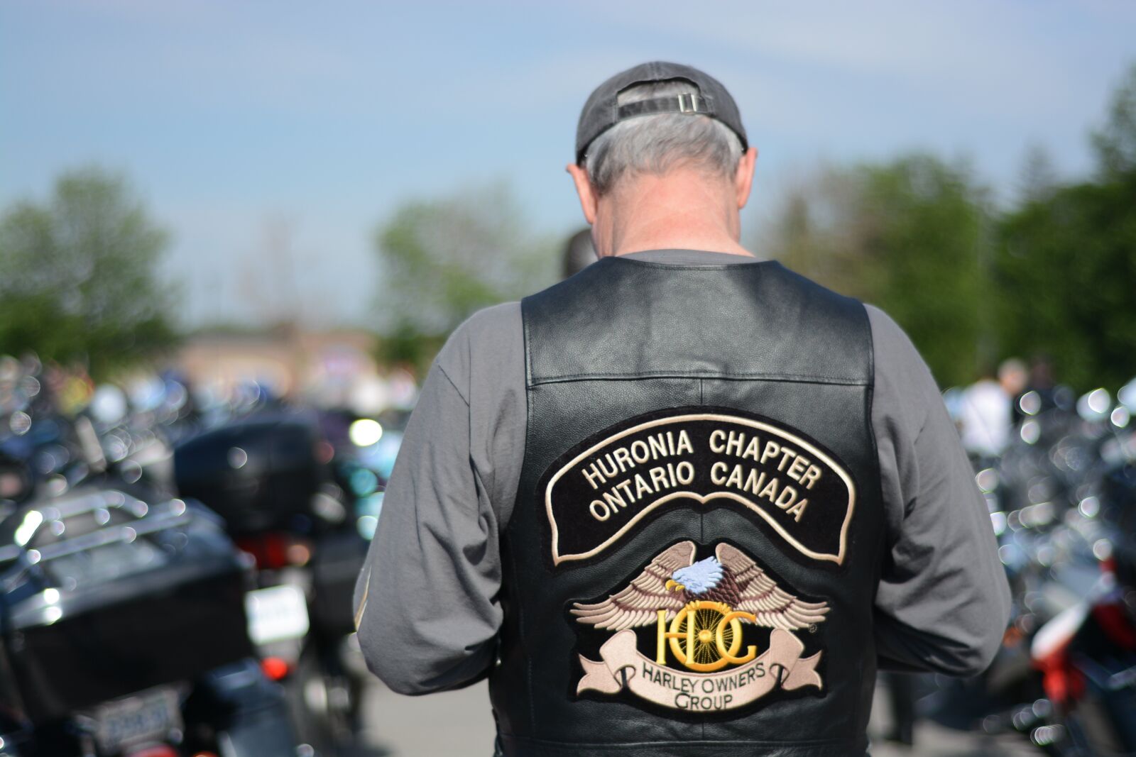 Nikon D7100 sample photo. Biker, jacket, veteran photography