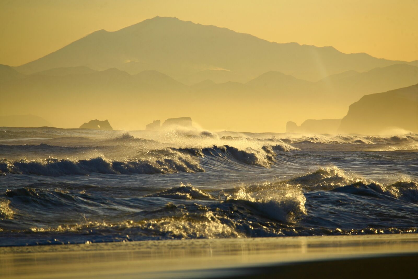 Canon EOS 5D sample photo. The pacific ocean, wave photography