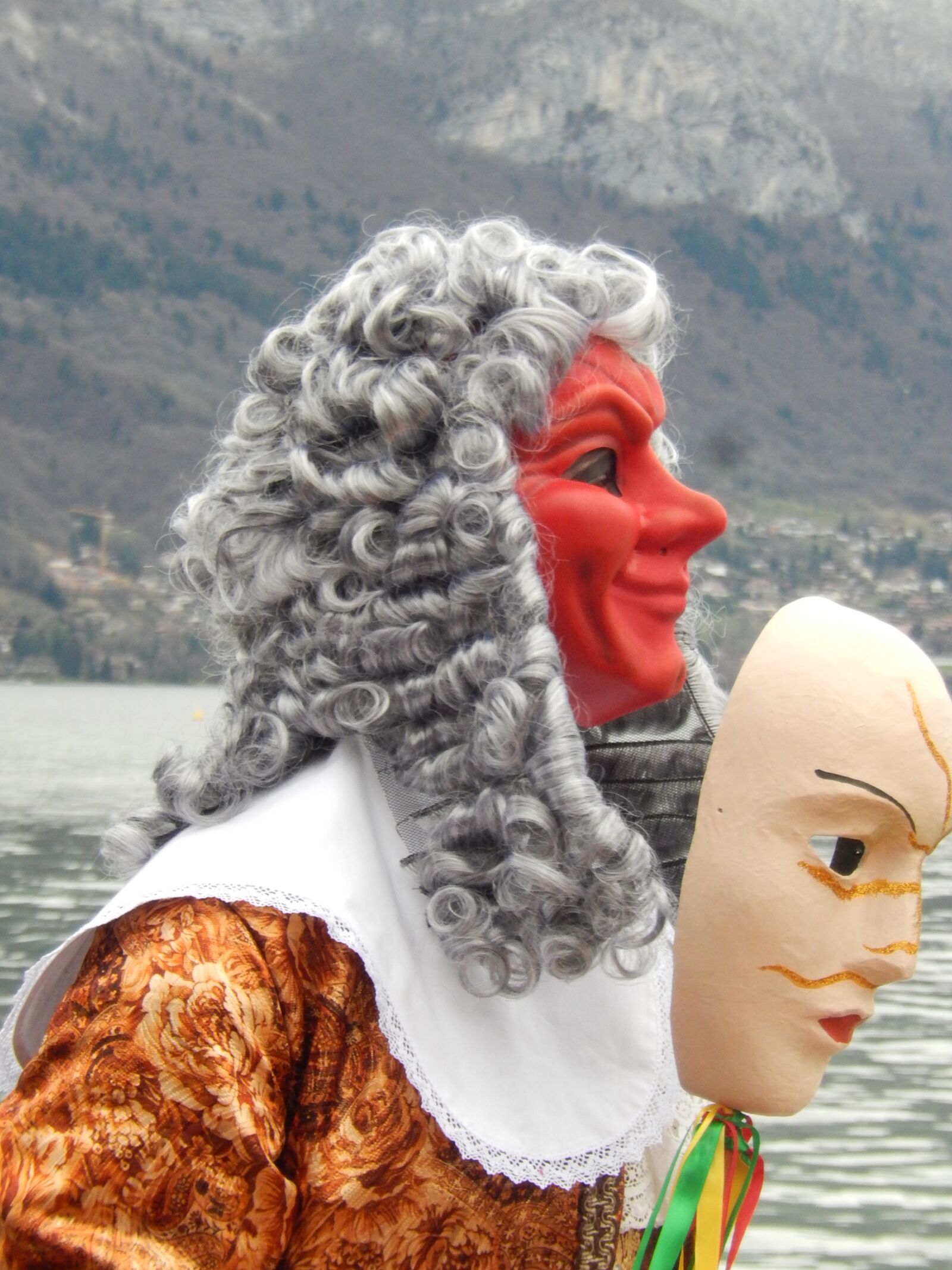 Nikon Coolpix S9500 sample photo. Mask, carnival annecy, disguise photography