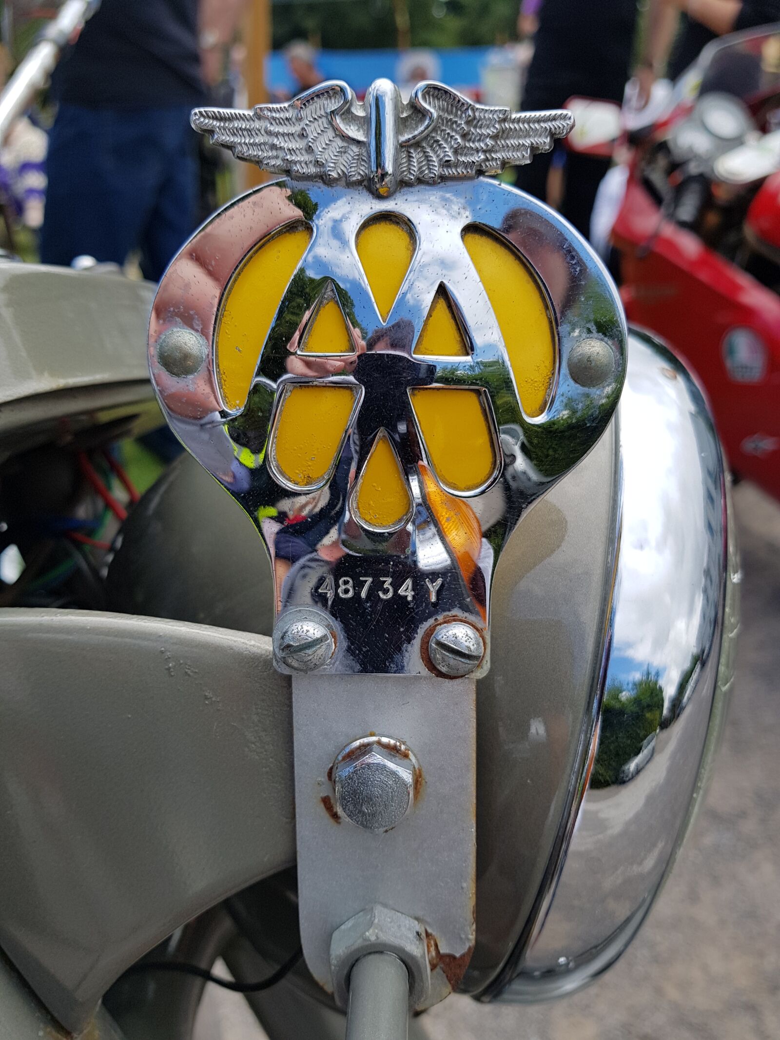 Samsung Galaxy S8+ sample photo. Aa, badge, motorcycle photography