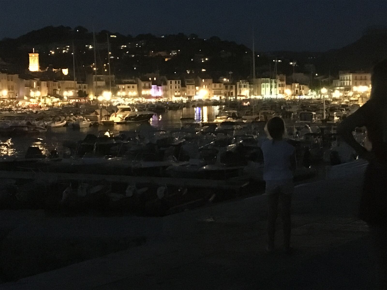 Apple iPhone 6s sample photo. Cassis france 6, night, summer 2019 photography