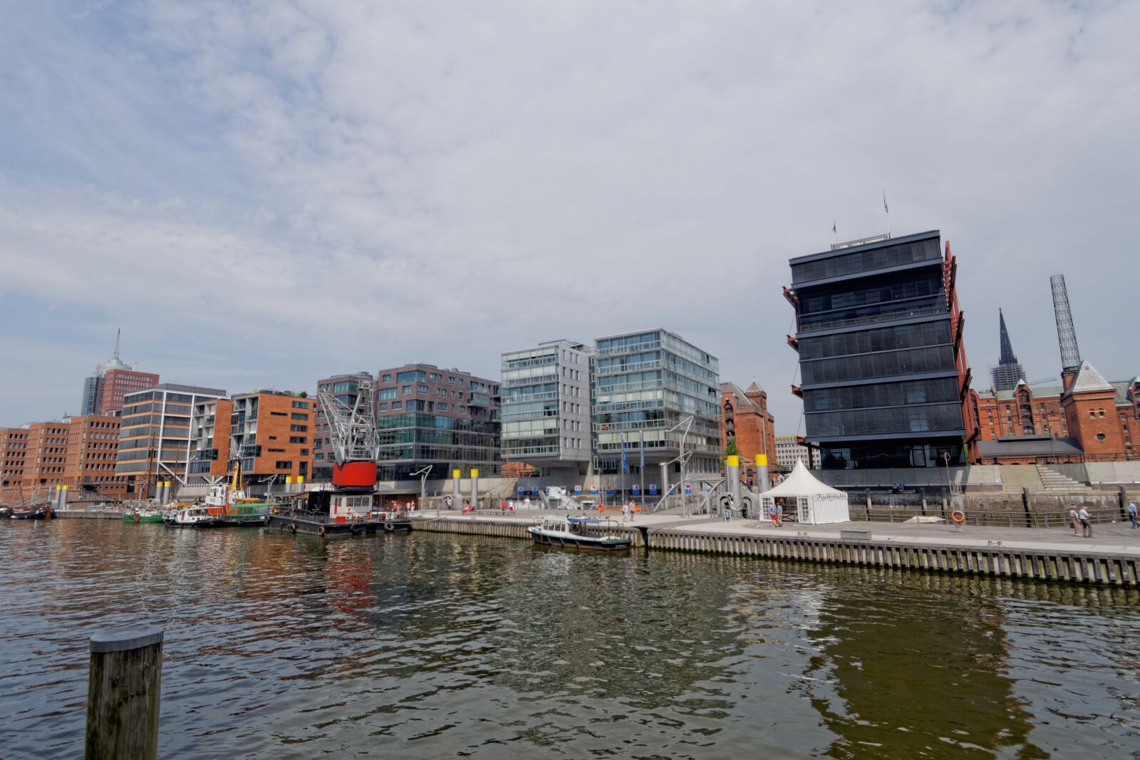 Nikon D90 sample photo. Hamburg, harbour city, port photography