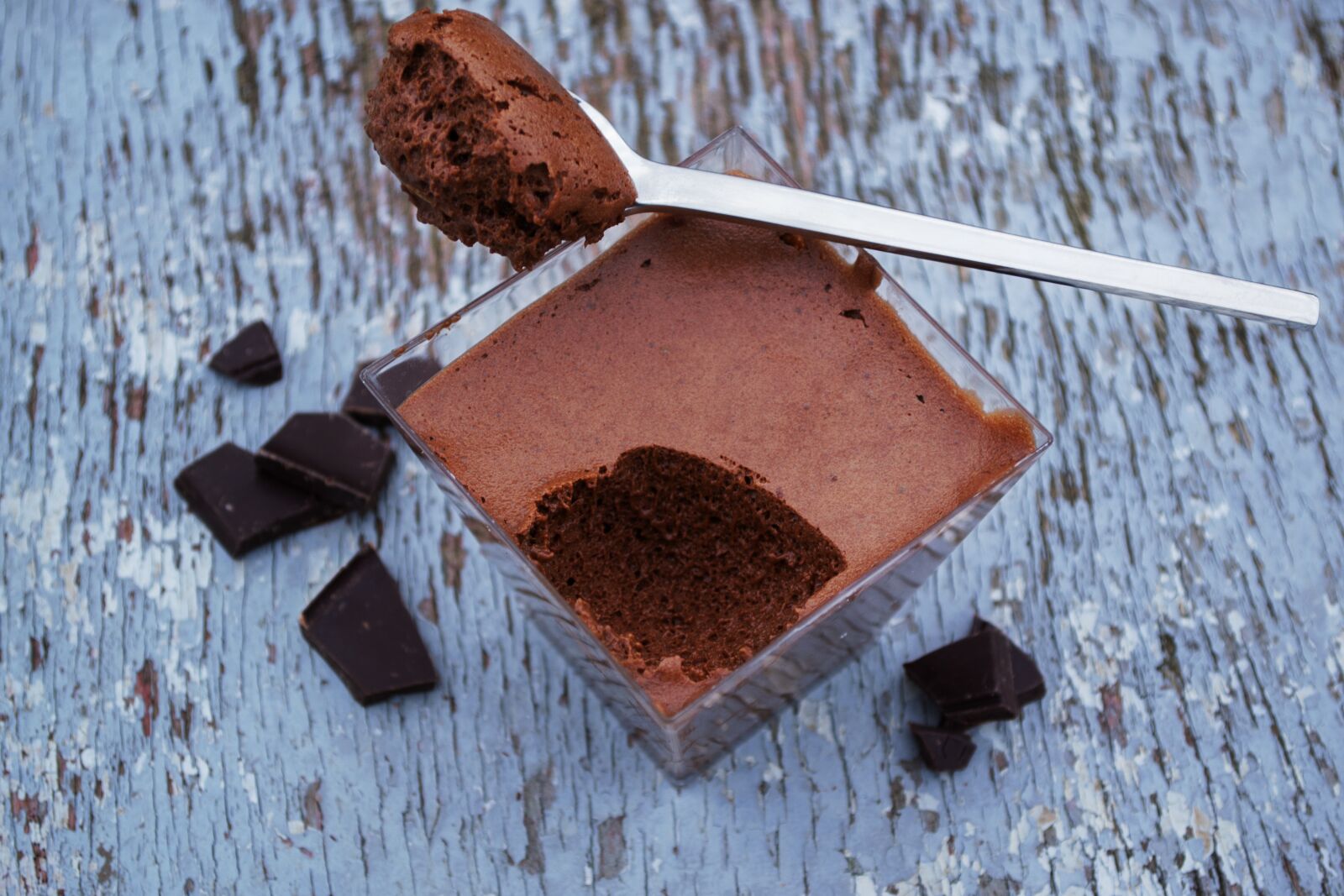 Nikon D3100 sample photo. Chocolate mousse, food, dessert photography