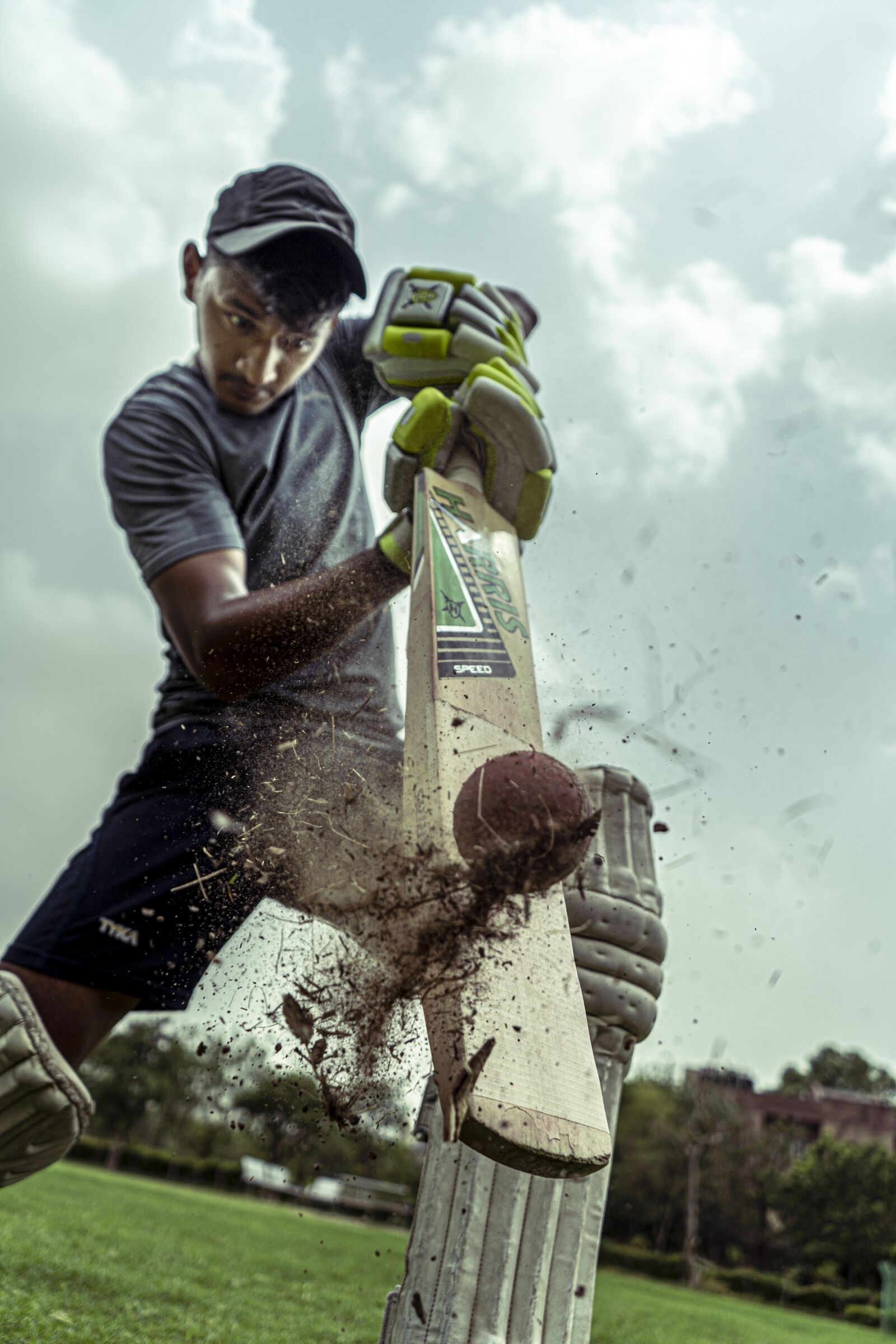 Sony a7 III sample photo. Cricket, sports, player photography