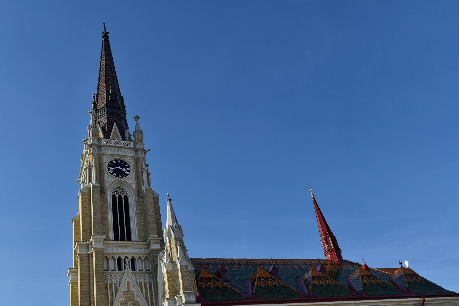 Nikon D5500 sample photo. Church tower, gothic, heritage photography