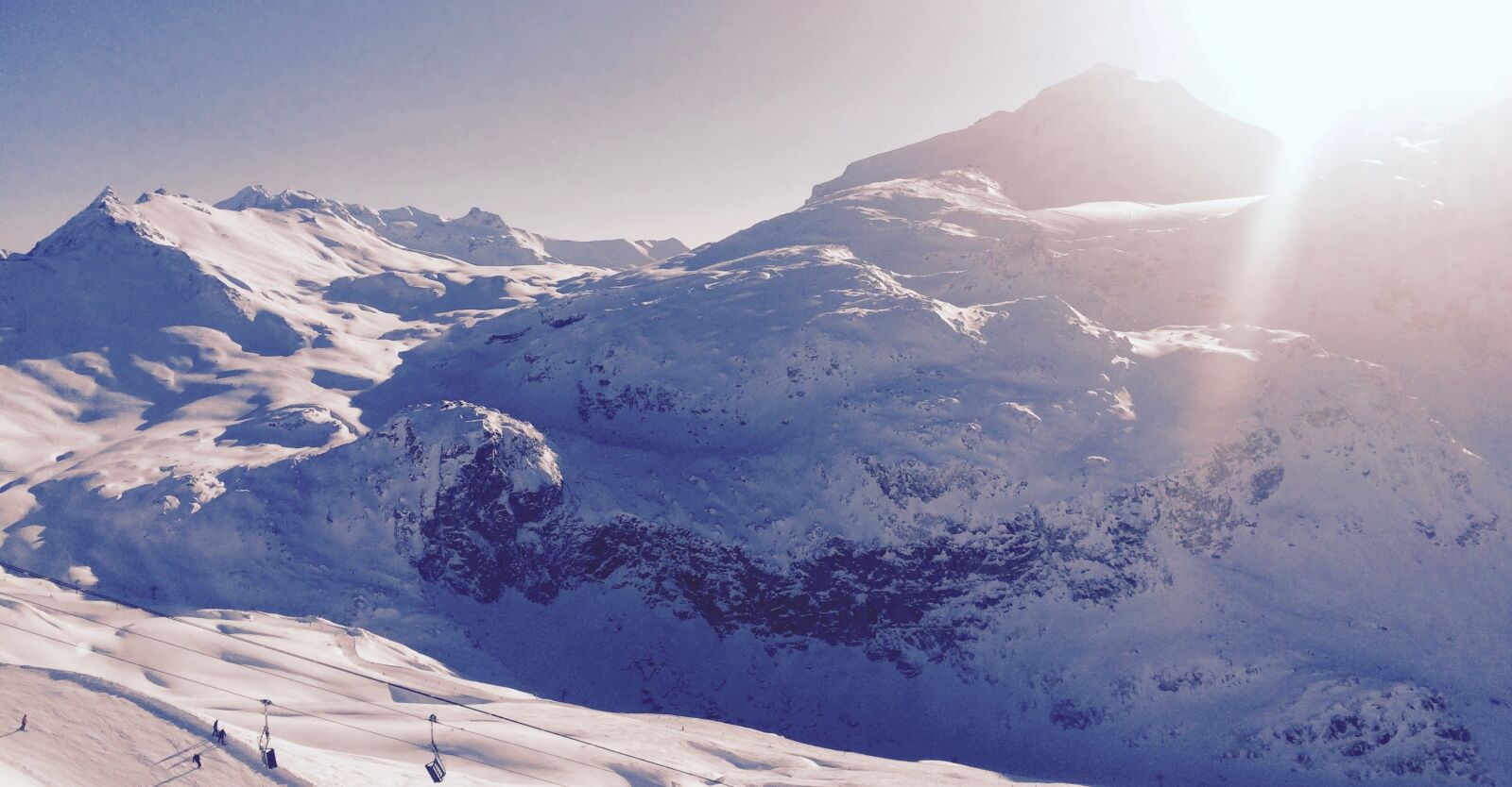 iPhone 5s back camera 4.15mm f/2.2 sample photo. Nature, snow, mountains photography