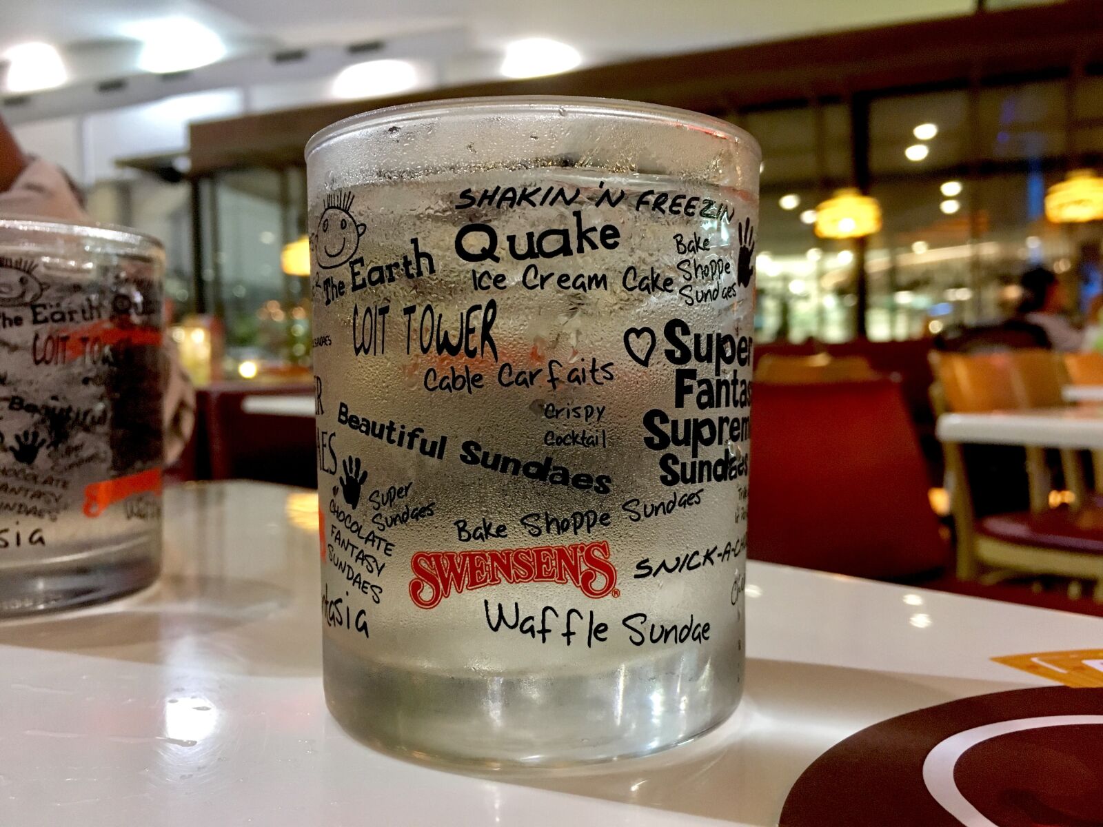 iPhone SE back camera 4.15mm f/2.2 sample photo. Glass, water, drink photography