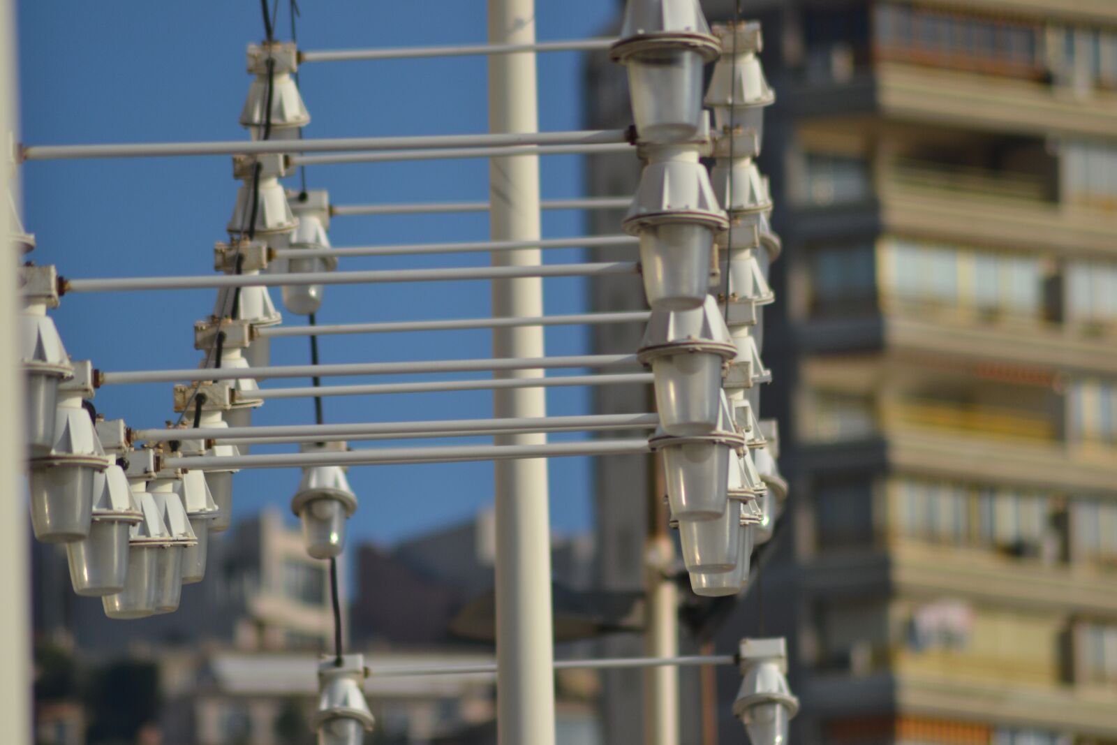 Nikon D3100 sample photo. Benidorm, levante, lights photography