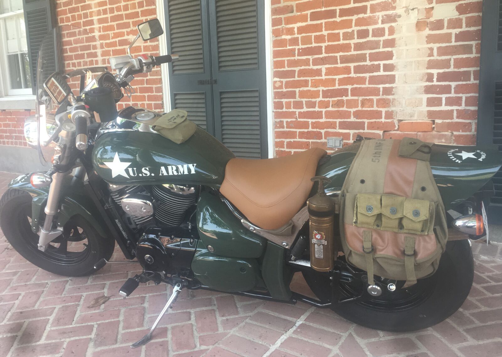 iPhone 6s Plus back camera 4.15mm f/2.2 sample photo. Military, police, motor cycle photography