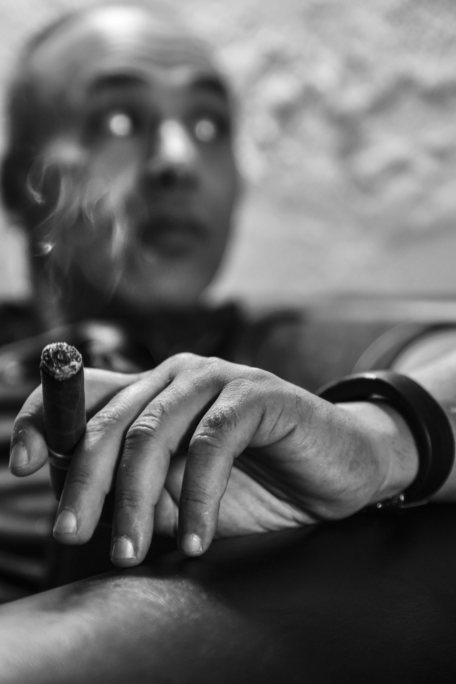 Nikon D750 sample photo. Smoker, cigars, tobacco photography