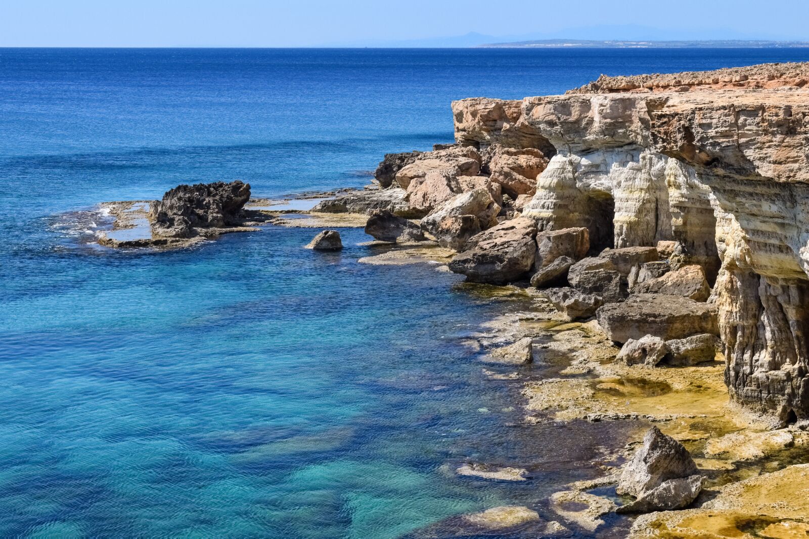 Nikon D3300 sample photo. Sea caves, coast, sea photography