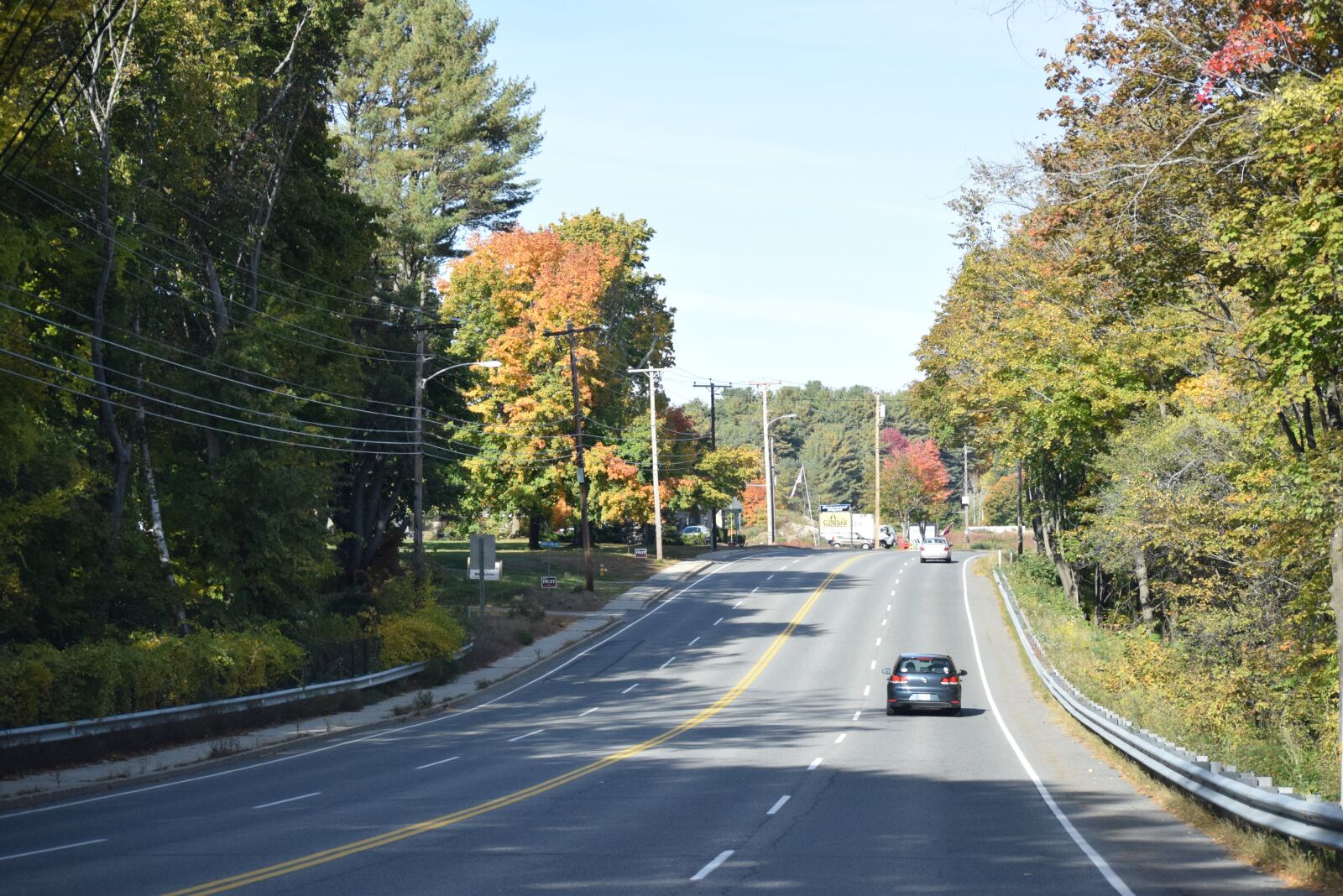 Nikon D3300 sample photo. Fall, roads, highway photography