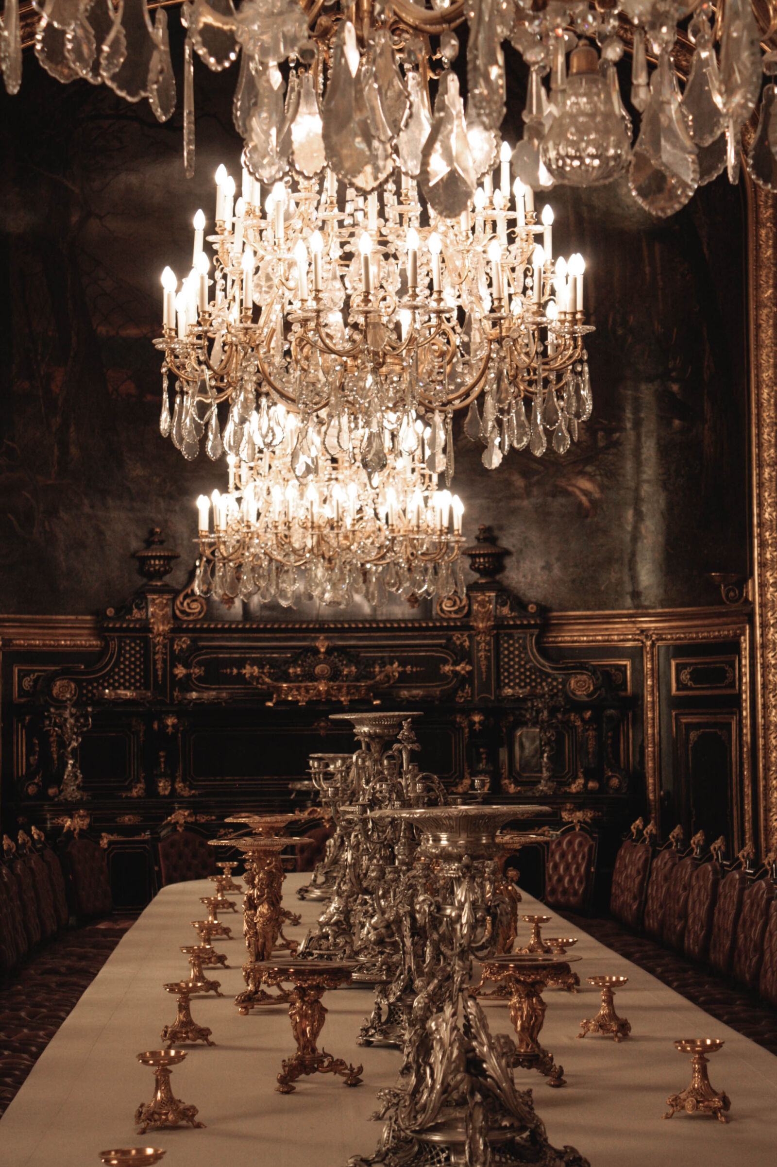 Canon EOS 450D (EOS Rebel XSi / EOS Kiss X2) sample photo. Chandelier, gold, louvre, museum photography