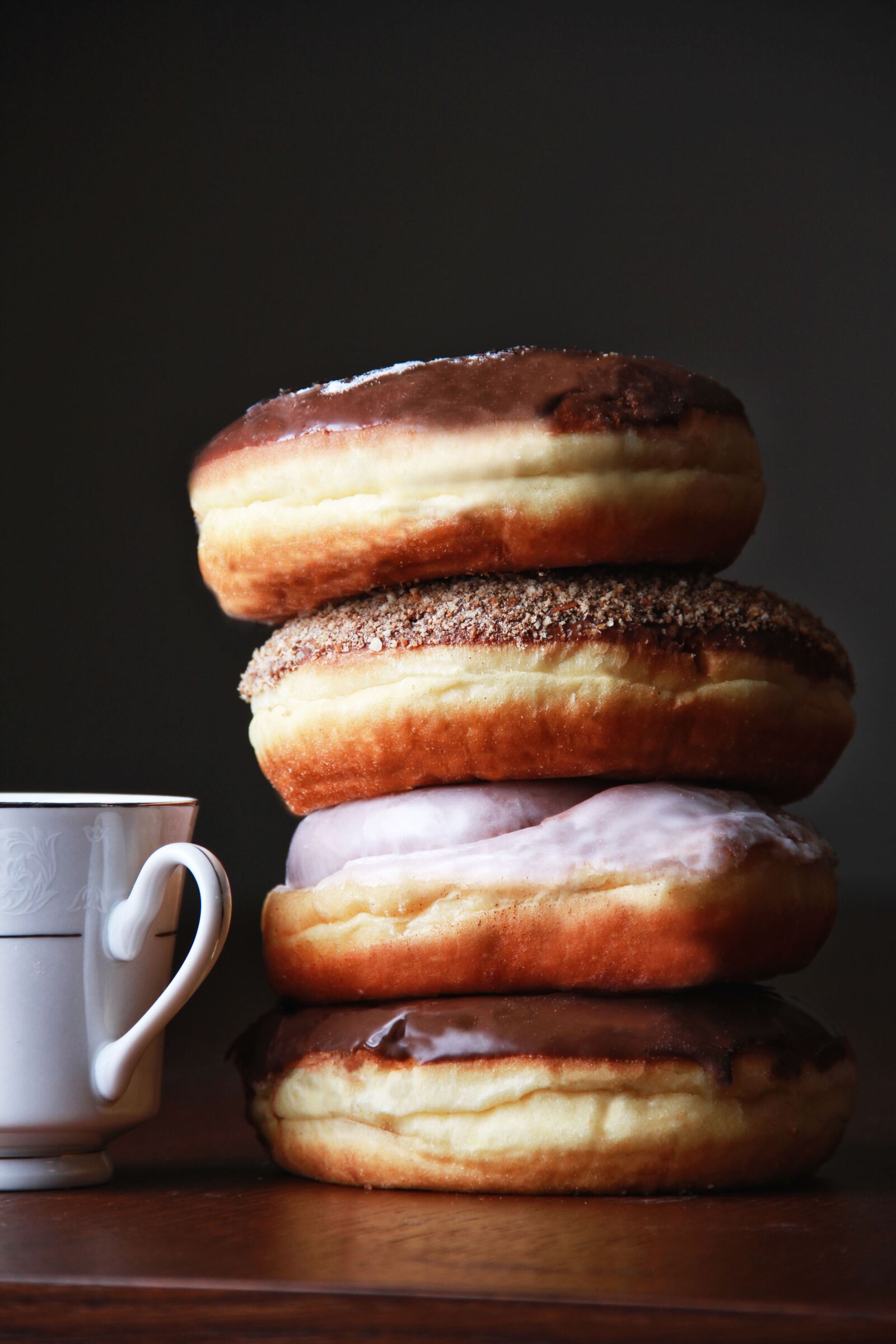 Canon EOS 7D sample photo. Donuts, chocolate, coffee photography