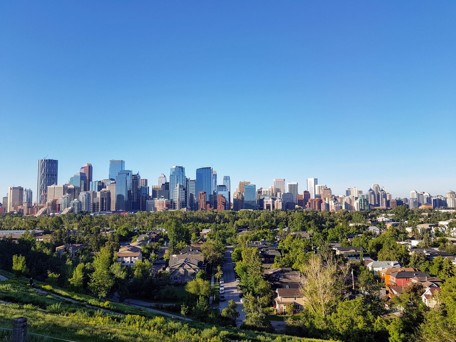 Samsung Galaxy S7 Edge sample photo. Calgary, skyline, alberta photography