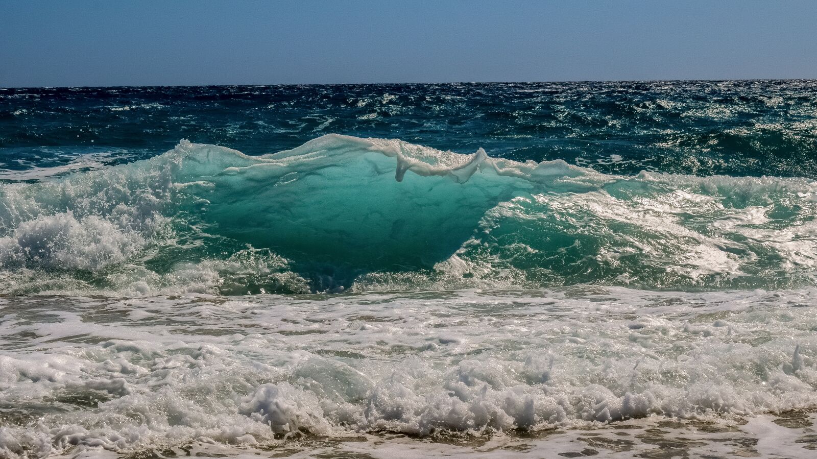 Nikon D3300 sample photo. Wave, transparent, turquoise photography