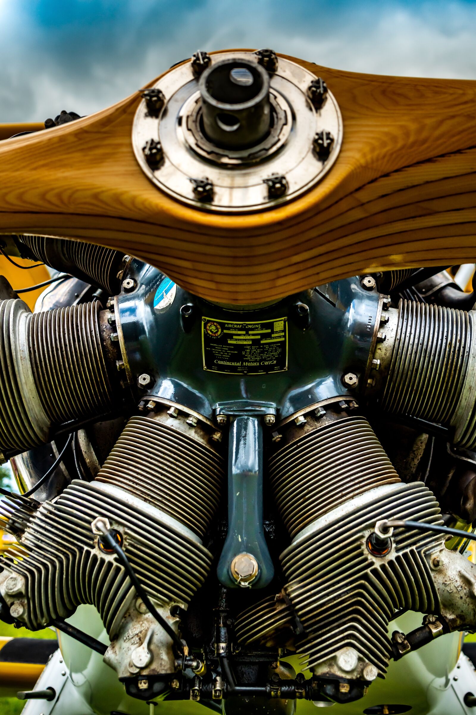 Tamron SP 24-70mm F2.8 Di VC USD sample photo. Propeller, antique, aviation photography