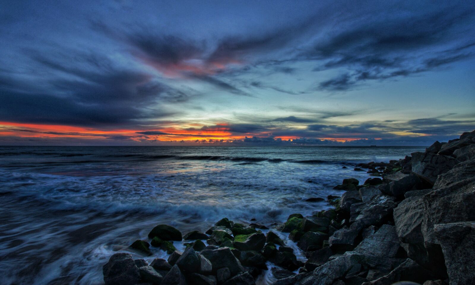 Nikon D90 sample photo. Sunset, bay, sea photography