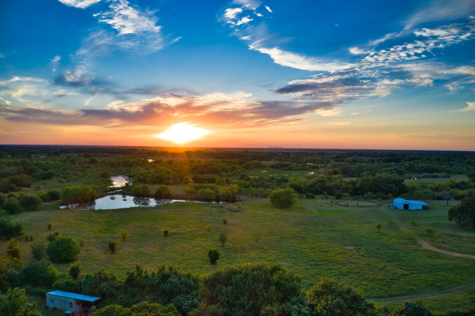 Hasselblad L1D-20c sample photo. Sunset, nature, texas photography